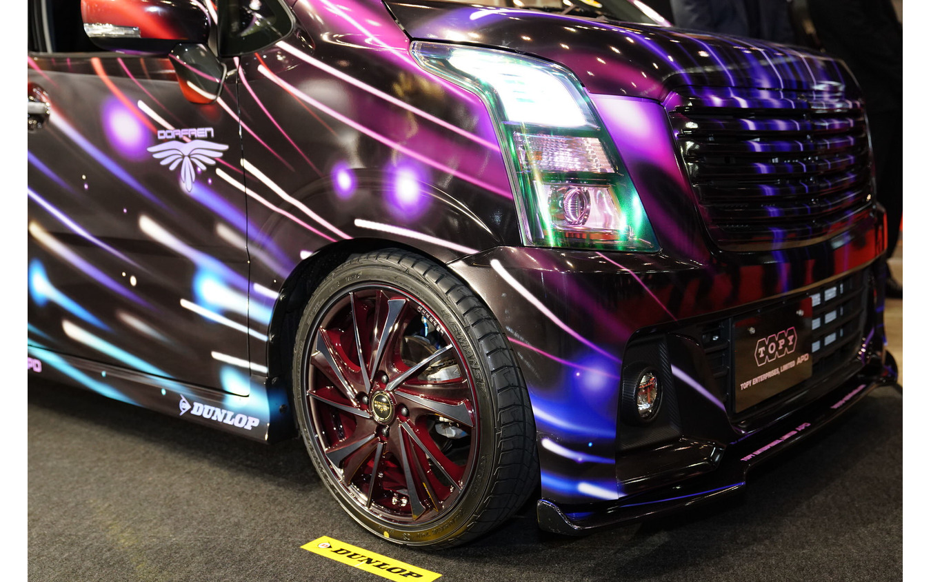 トピー実業ブース(東京オートサロン2019)