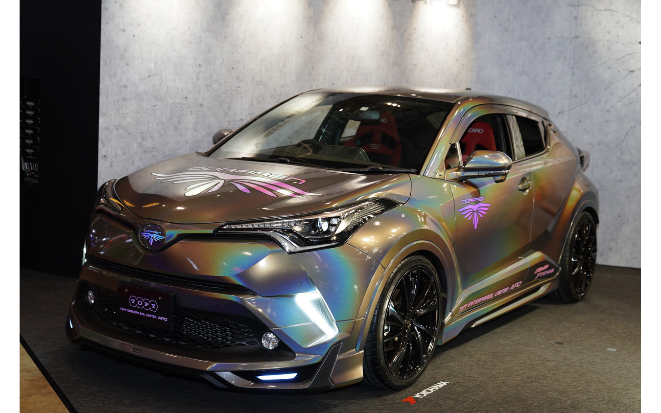 トピー実業ブース(東京オートサロン2019)