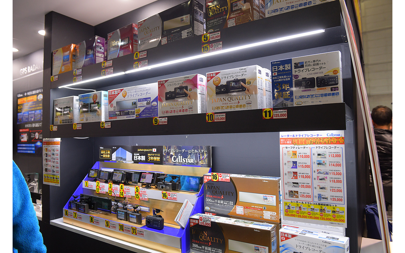 セルスターブース (東京オートサロン2019)