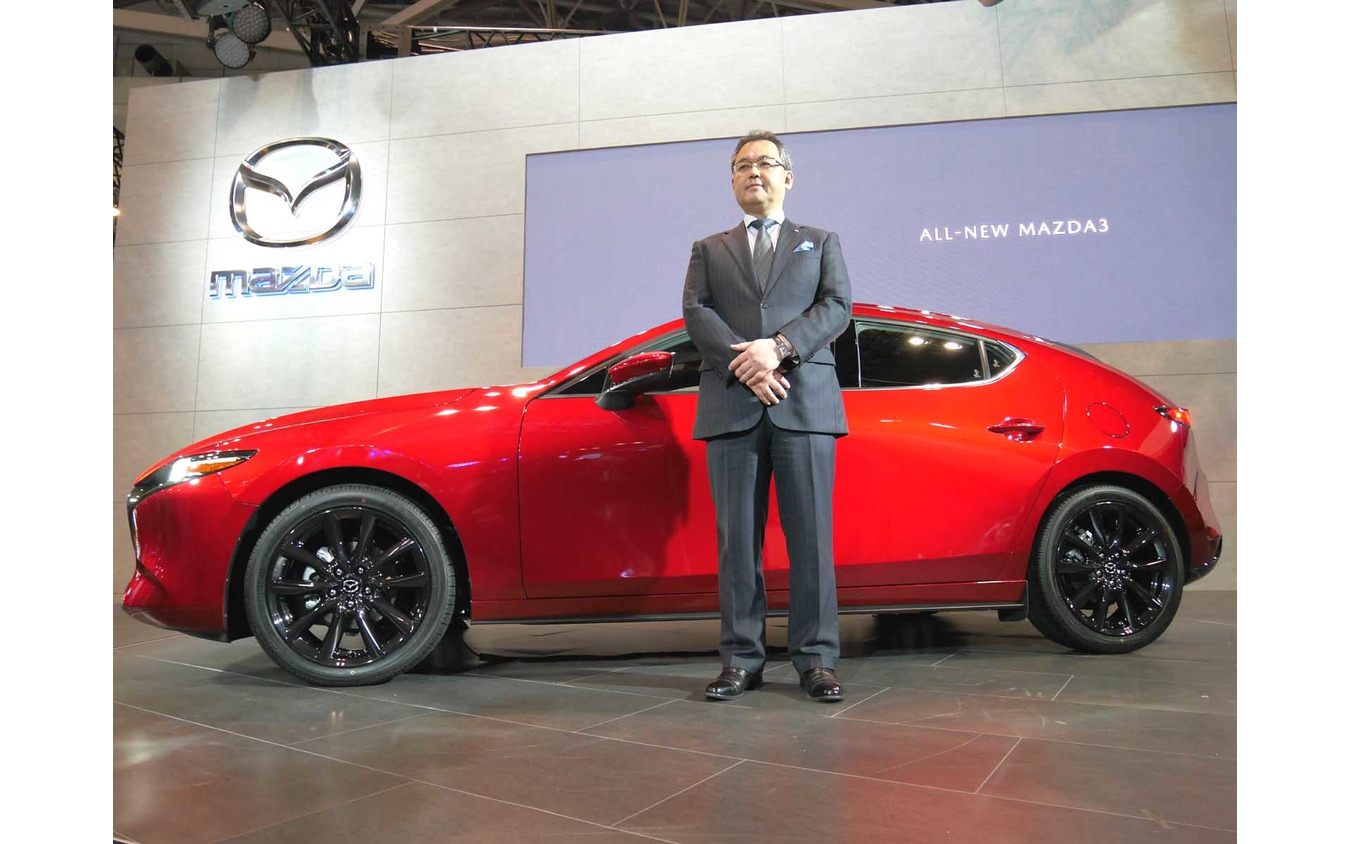 マツダ3 国内初公開、名称はグローバルで統一か?…東京オートサロン2019