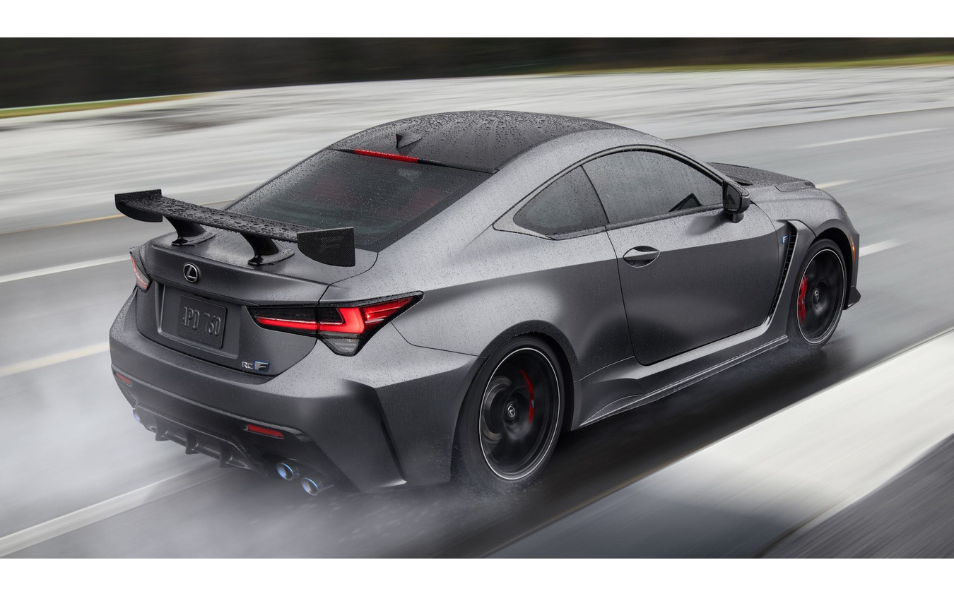 レクサス RC F 改良新型のトラックエディション