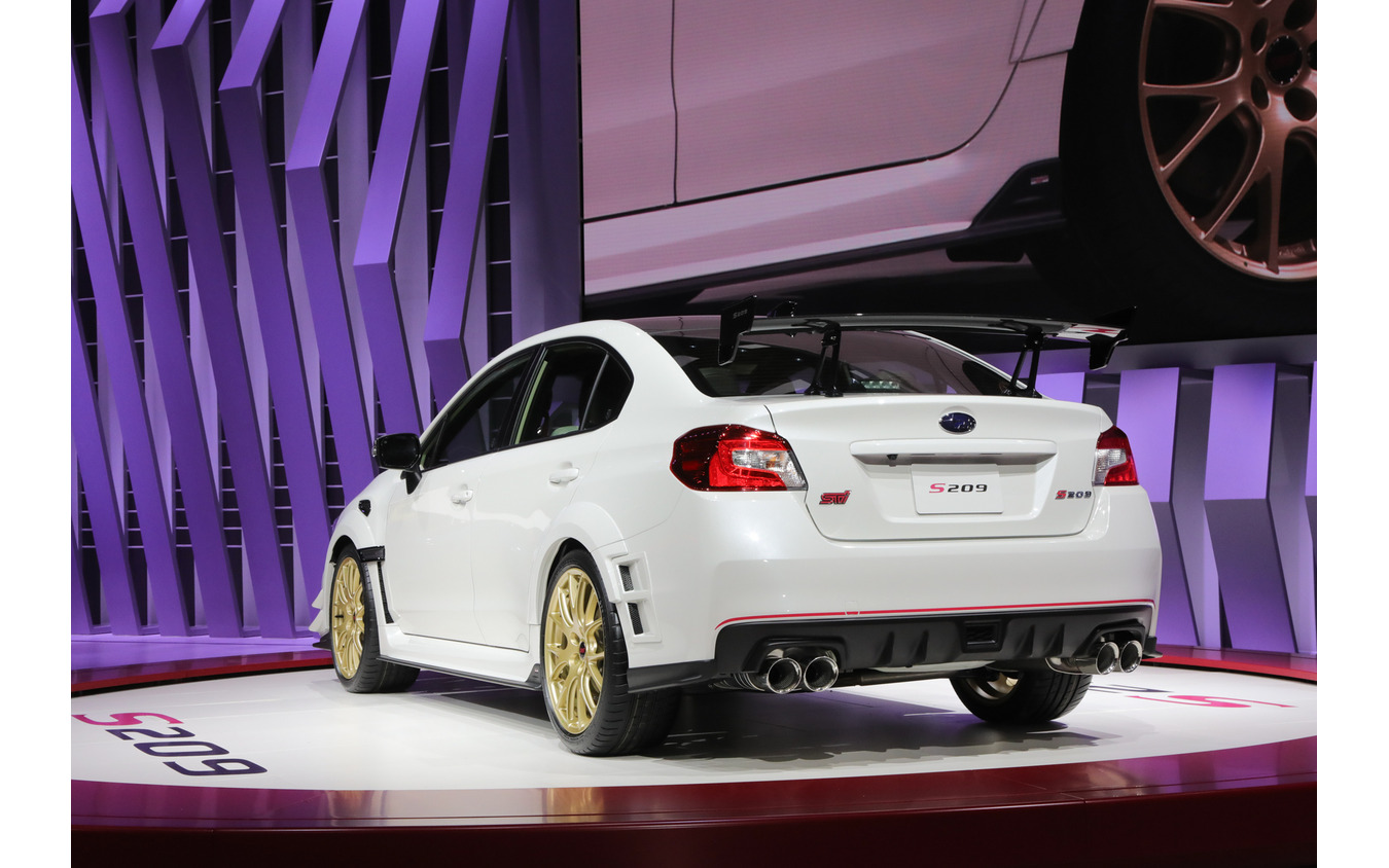 スバル STI S209(デトロイトモーターショー2019)