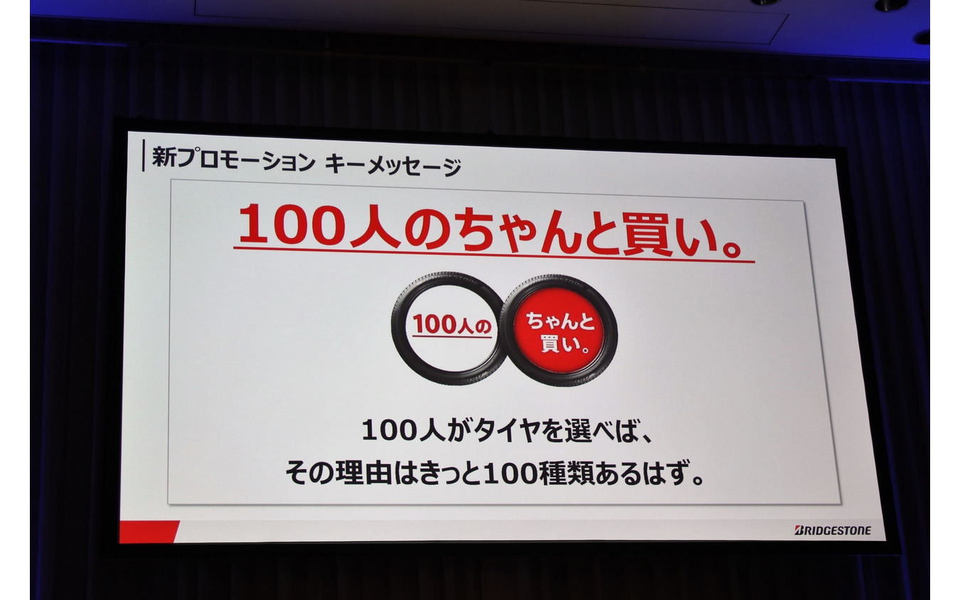 ブリヂストンの100人のちゃんと買い