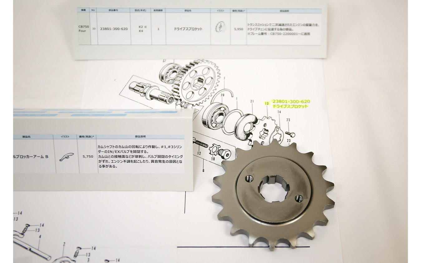 広がる旧車の部品供給プロジェクト ホンダが Cb750f の部品再販へ レスポンス Response Jp