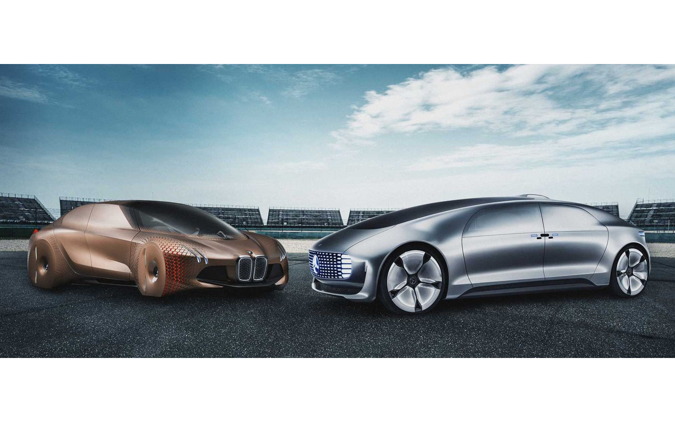 BMWグループとダイムラー（メルセデスベンツ）の自動運転技術搭載のコンセプトカー