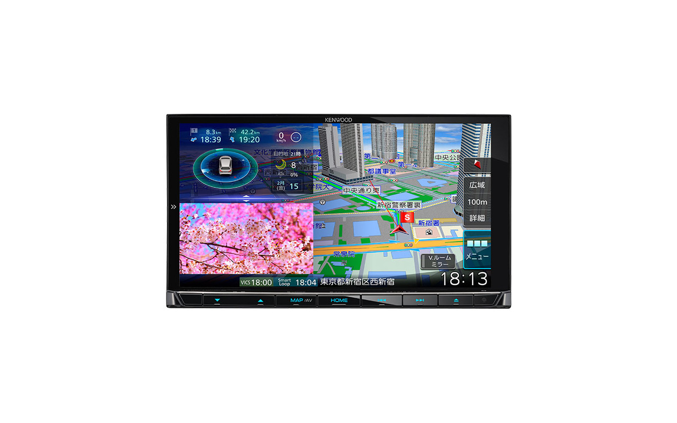 ケンウッド MDV-M906HDW 2019年製ケンウッドカーナビ 格安 お