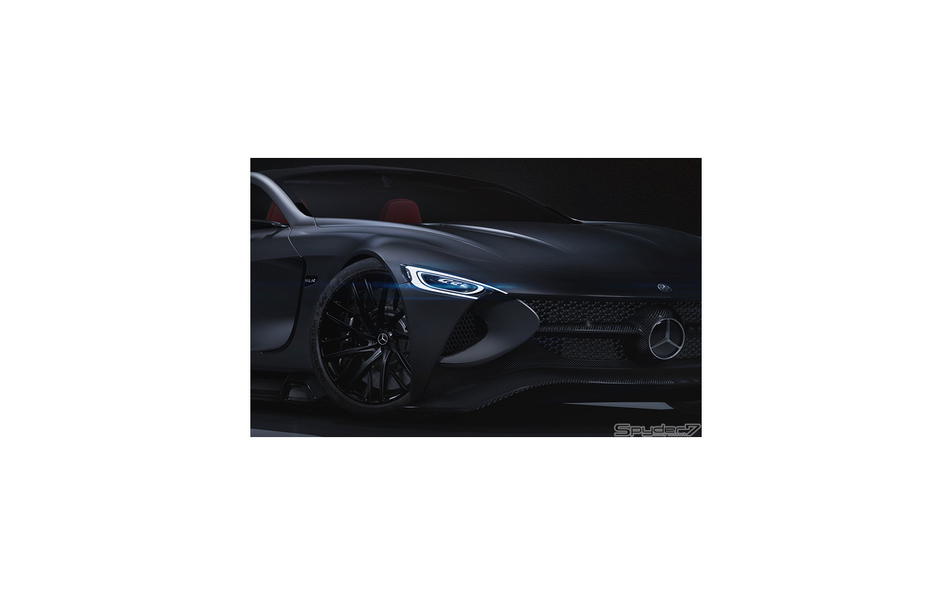 メルセデスベンツ SLR 新型 予想CG
