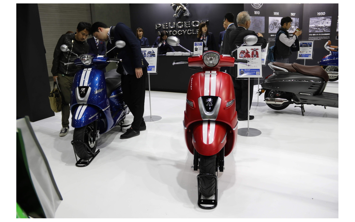 プジョーモトシクル(東京モーターサイクルショー2019)