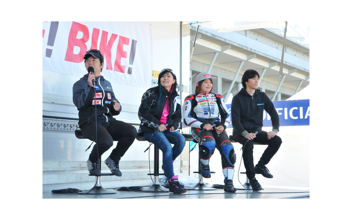 レーシングライダートークステージ(BIKE! BIKE! BIKE! 2019)