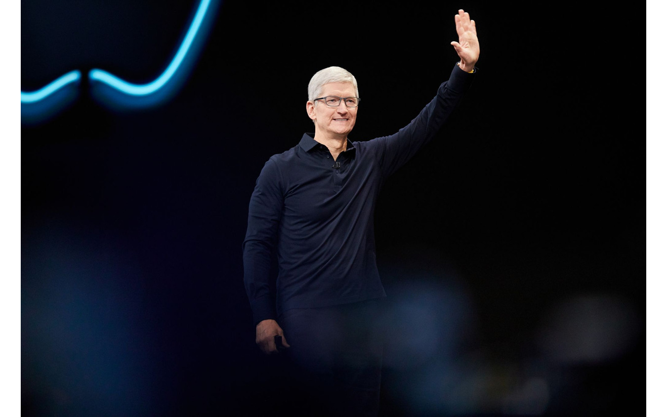 WWDC 2019に登壇したAppleのティム・クックCEO