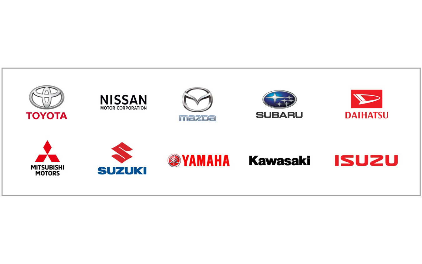 SDLコンソーシアム日本分科会に参加する自動車メーカー10社。