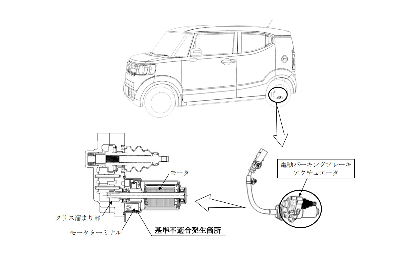 ホンダ N Boxスラッシュ 4万3000台をリコール 駐車ブレーキが解除できなくなるおそれ レスポンス Response Jp