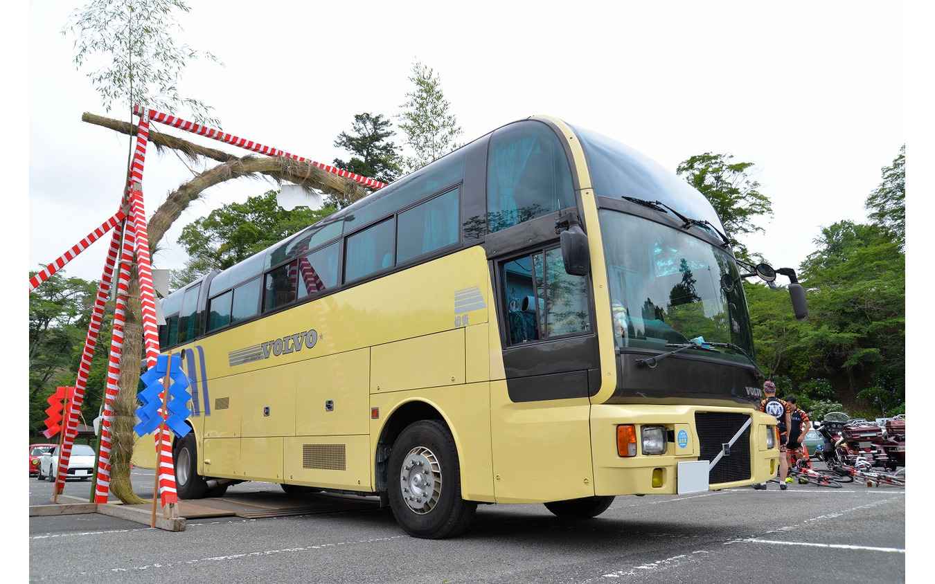 笠間稲荷神社　車の茅の輪くぐり