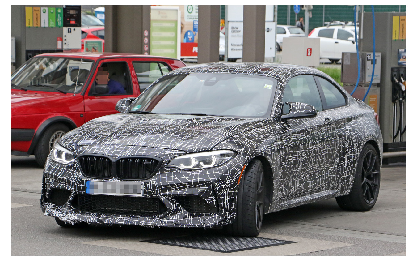 BMW M2 CS スクープ写真