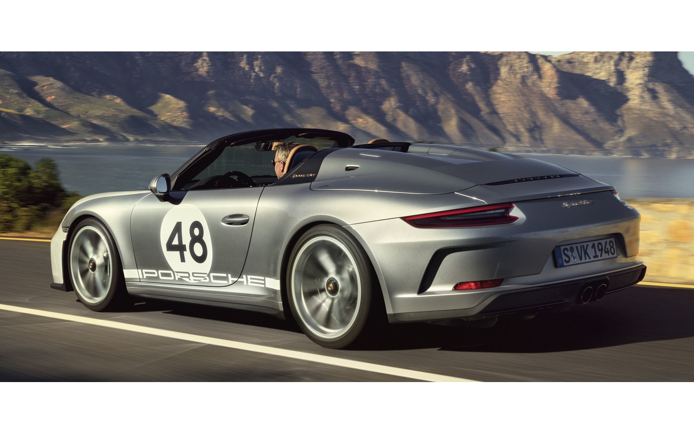 ポルシェ 911 スピードスター 新型のヘリテイジデザインパッケージ