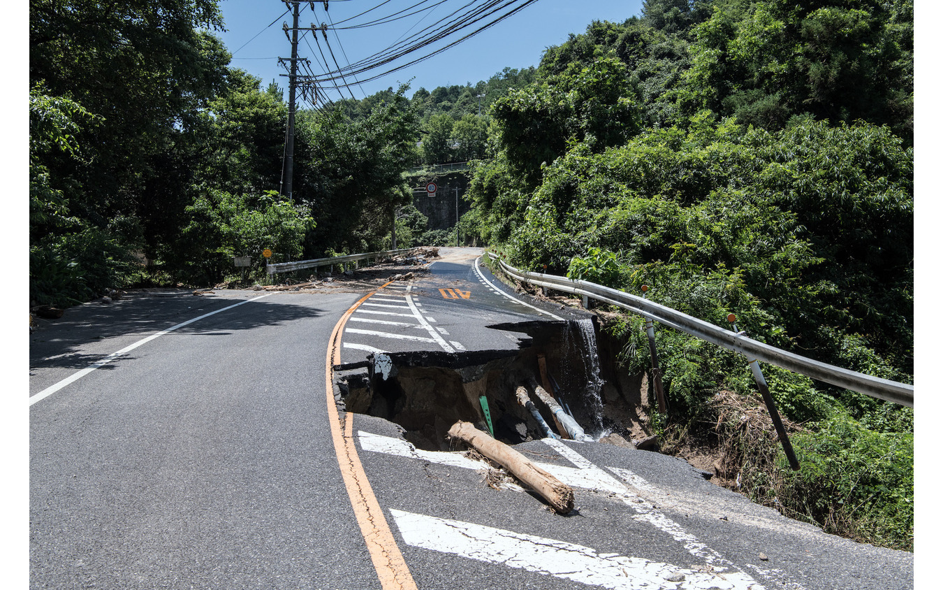 平成30年7月豪雨(7月10日、広島市) (c) Getty Images