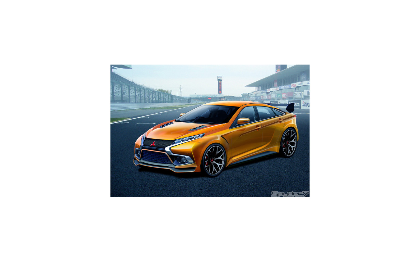 ランサーエボリューション 次期型 予想CG