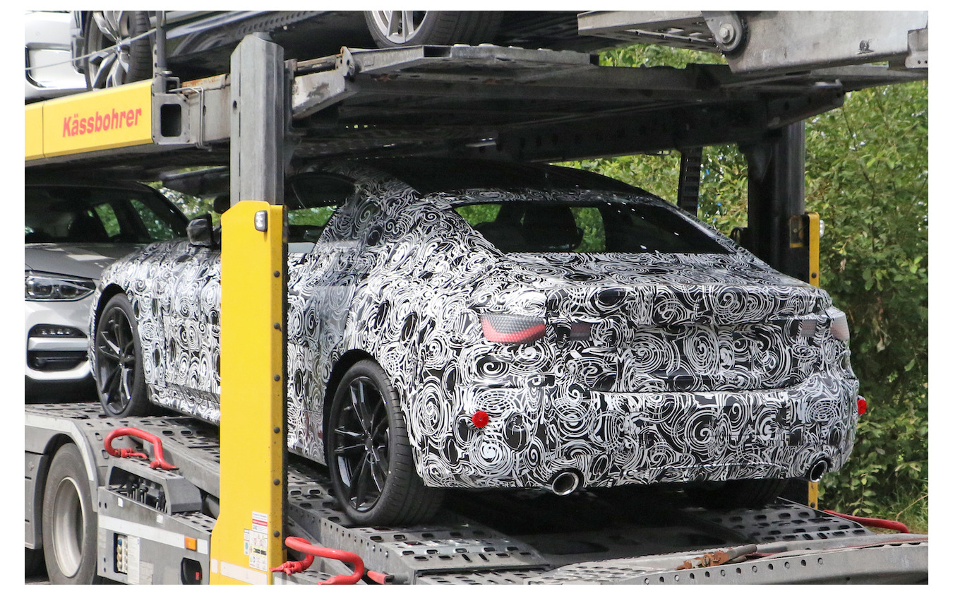 BMW 4シリーズクーペ 次期型プロトタイプ(スクープ写真)