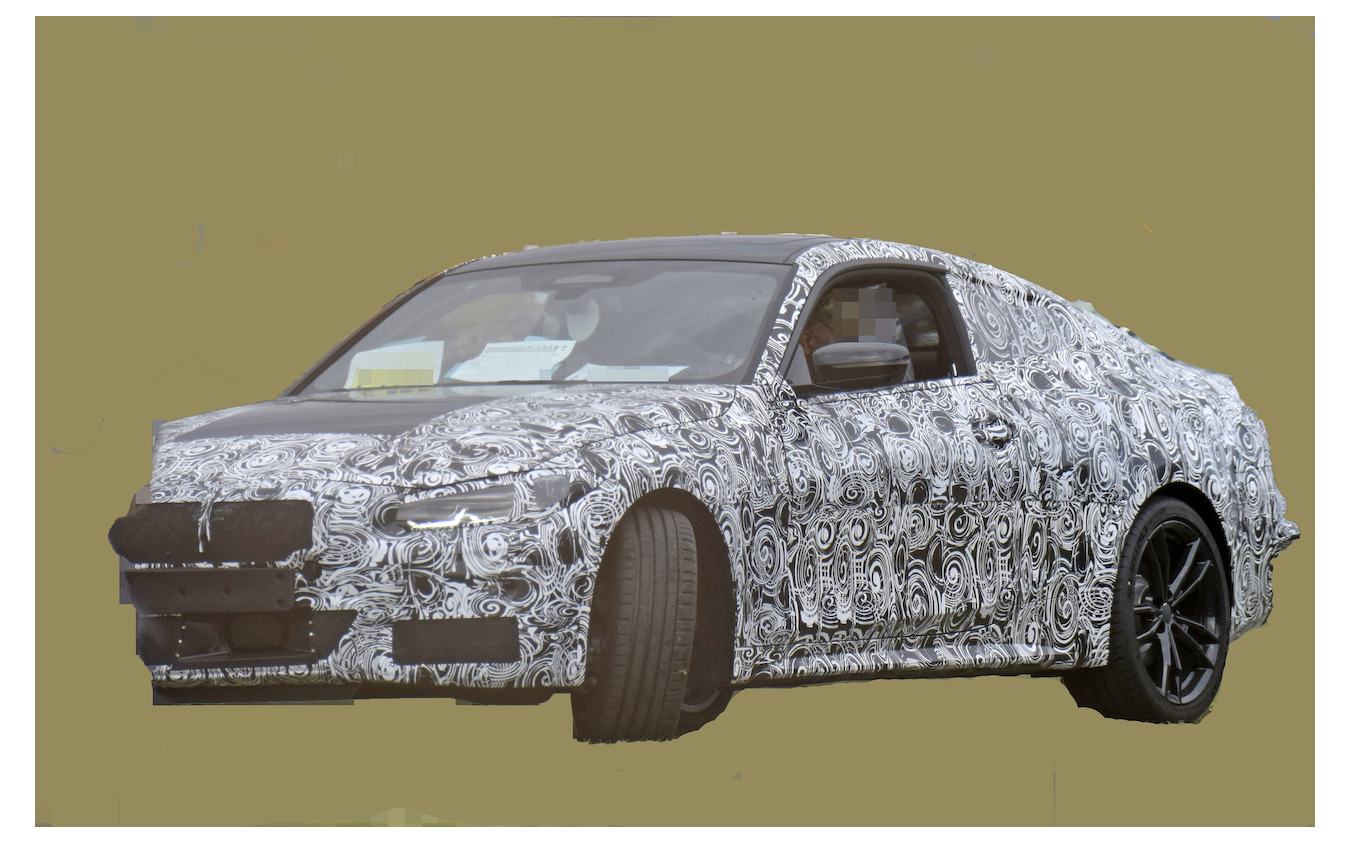 BMW 4シリーズクーペ 次期型プロトタイプ(スクープ写真)