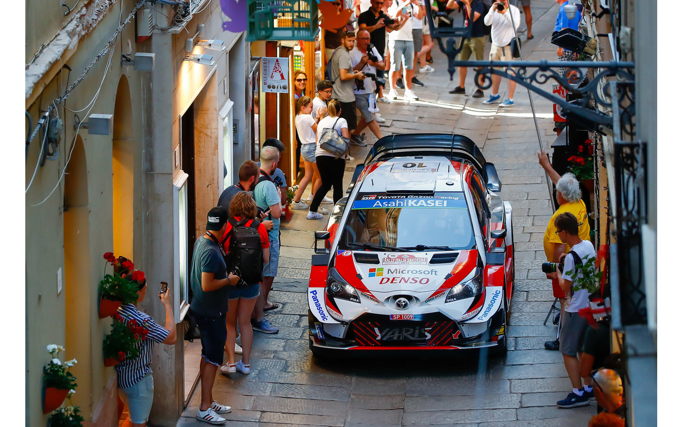 トヨタ・ヤリスWRC(今季WRCイタリア戦)