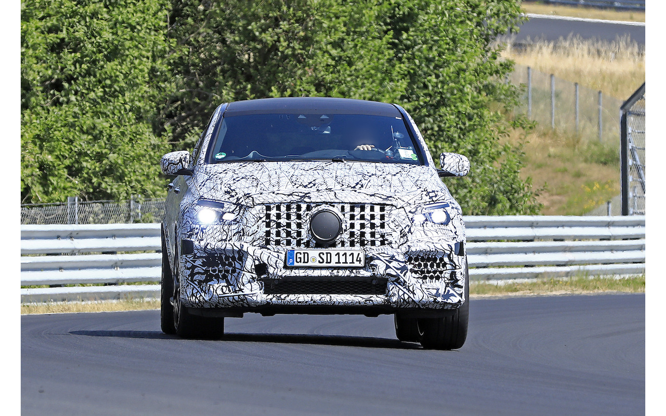 メルセデス AMG GLE 63クーペ(スクープ写真)