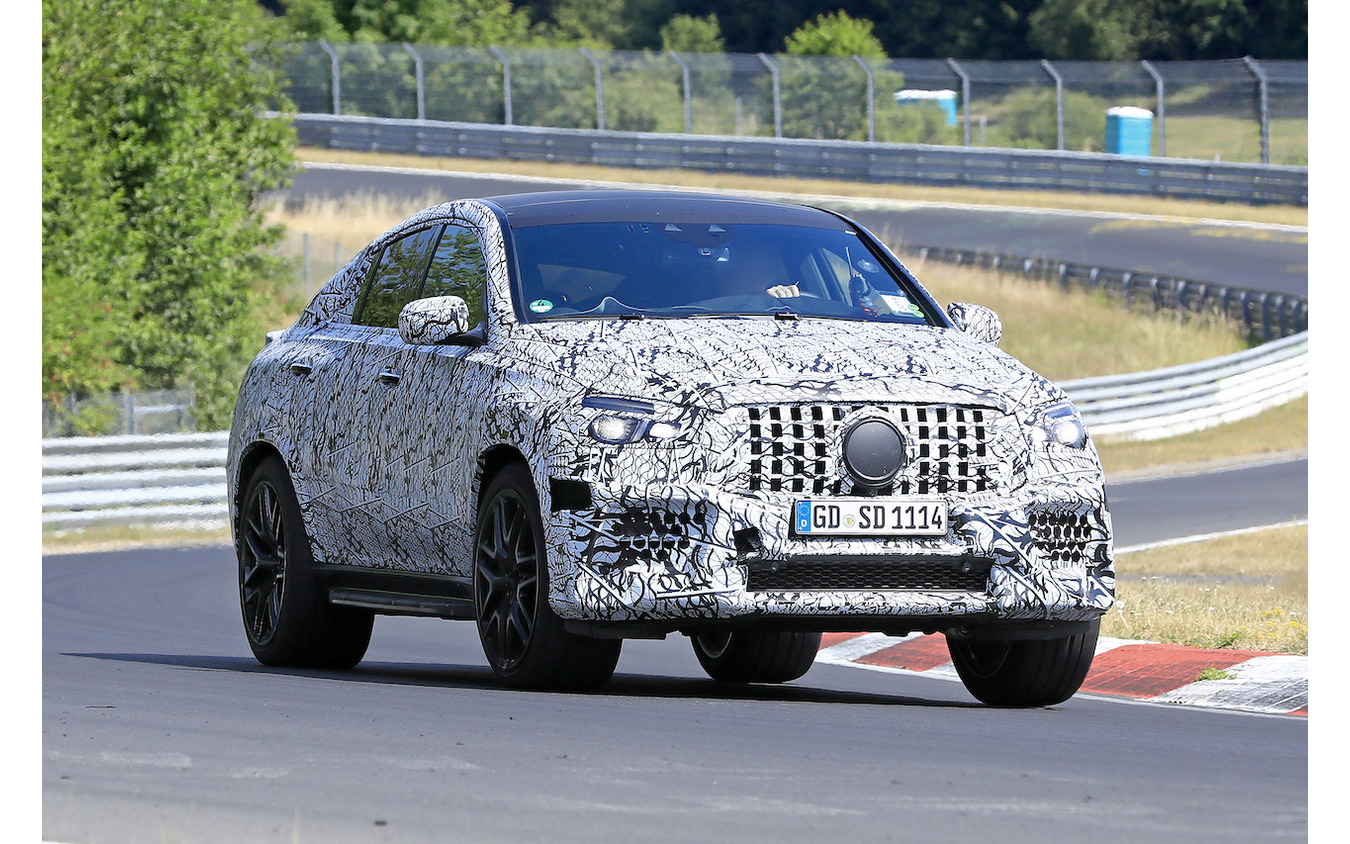 メルセデス AMG GLE 63クーペ(スクープ写真)