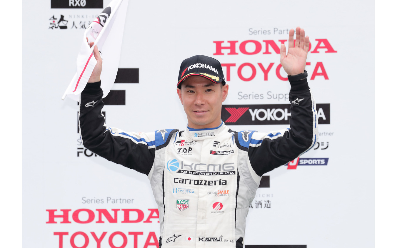 小林可夢偉(今季スーパーフォーミュラ参戦時)