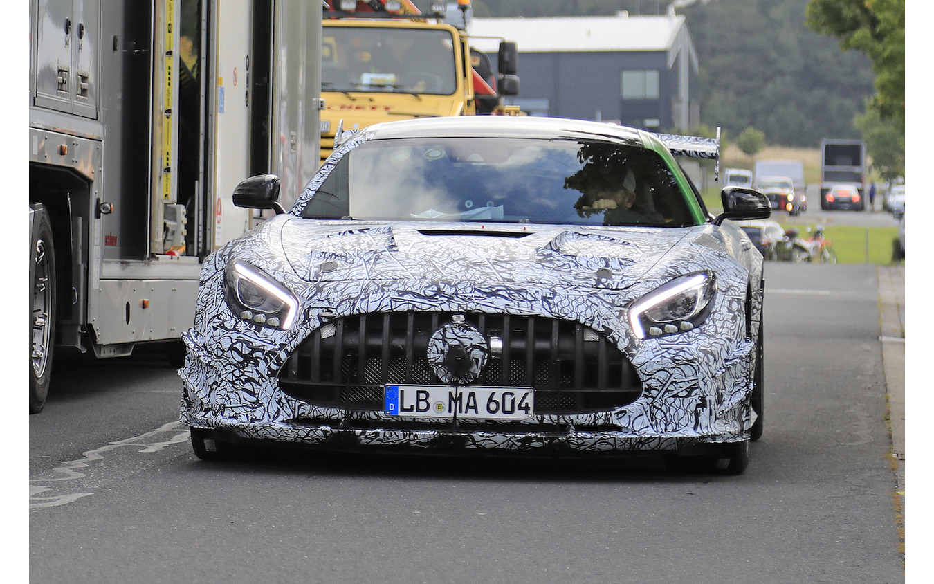 メルセデスベンツ AMG GT R ブラックシリーズ(スクープ写真)