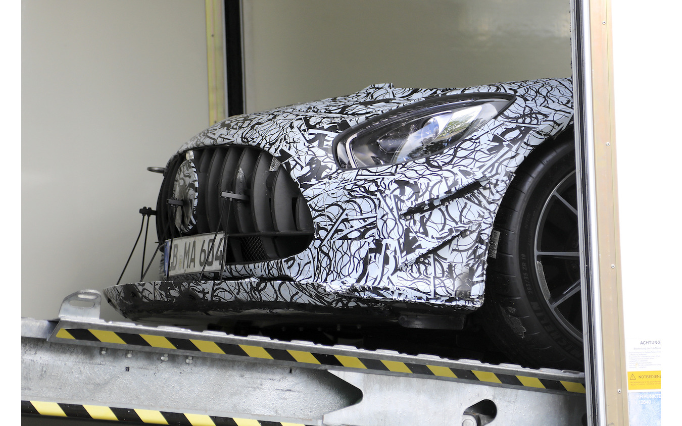 メルセデスベンツ AMG GT R ブラックシリーズ(スクープ写真)