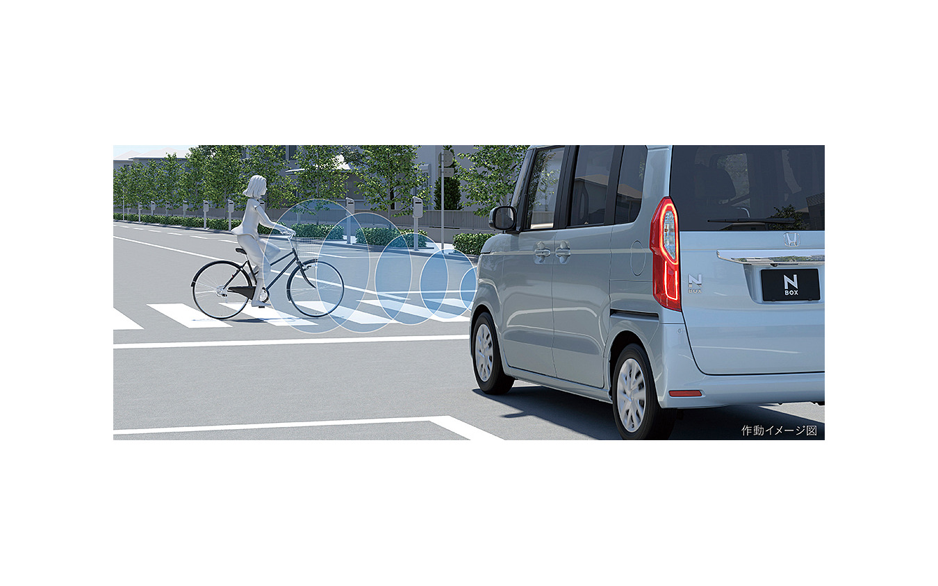 ホンダ N-BOX、安全運転支援システムの性能向上 快適装備も充実 