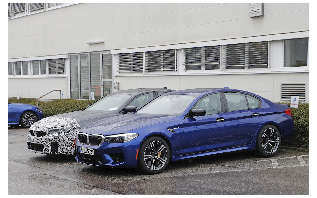 BMW M5セダン 次期型 プロトタイプ（スクープ写真）