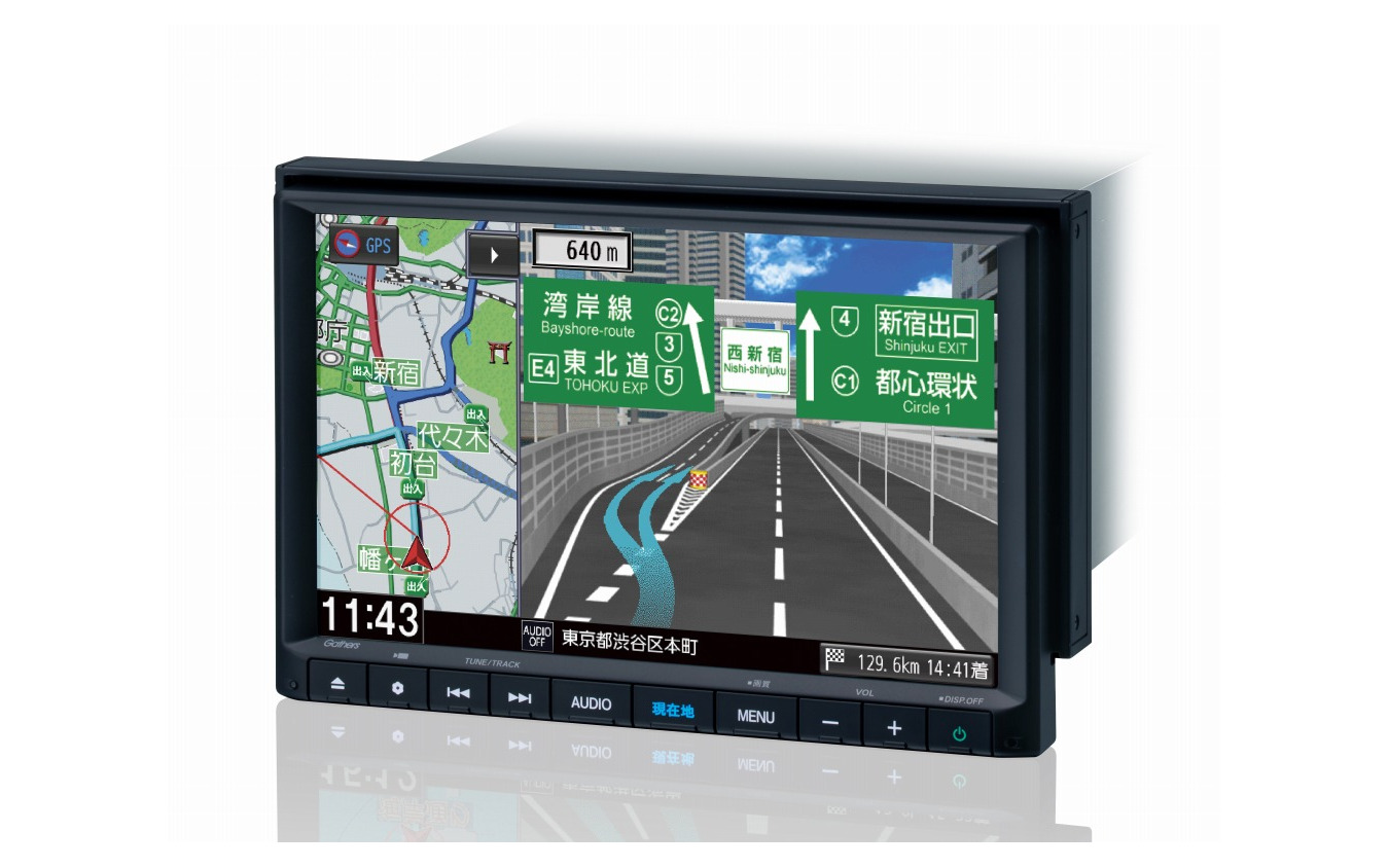 ホンダ純正ナビ　gathers vxm205ci エントリーナビ7インチ VXM-205Ci ホンダ純正 7インチ エントリー インターナビ 7型