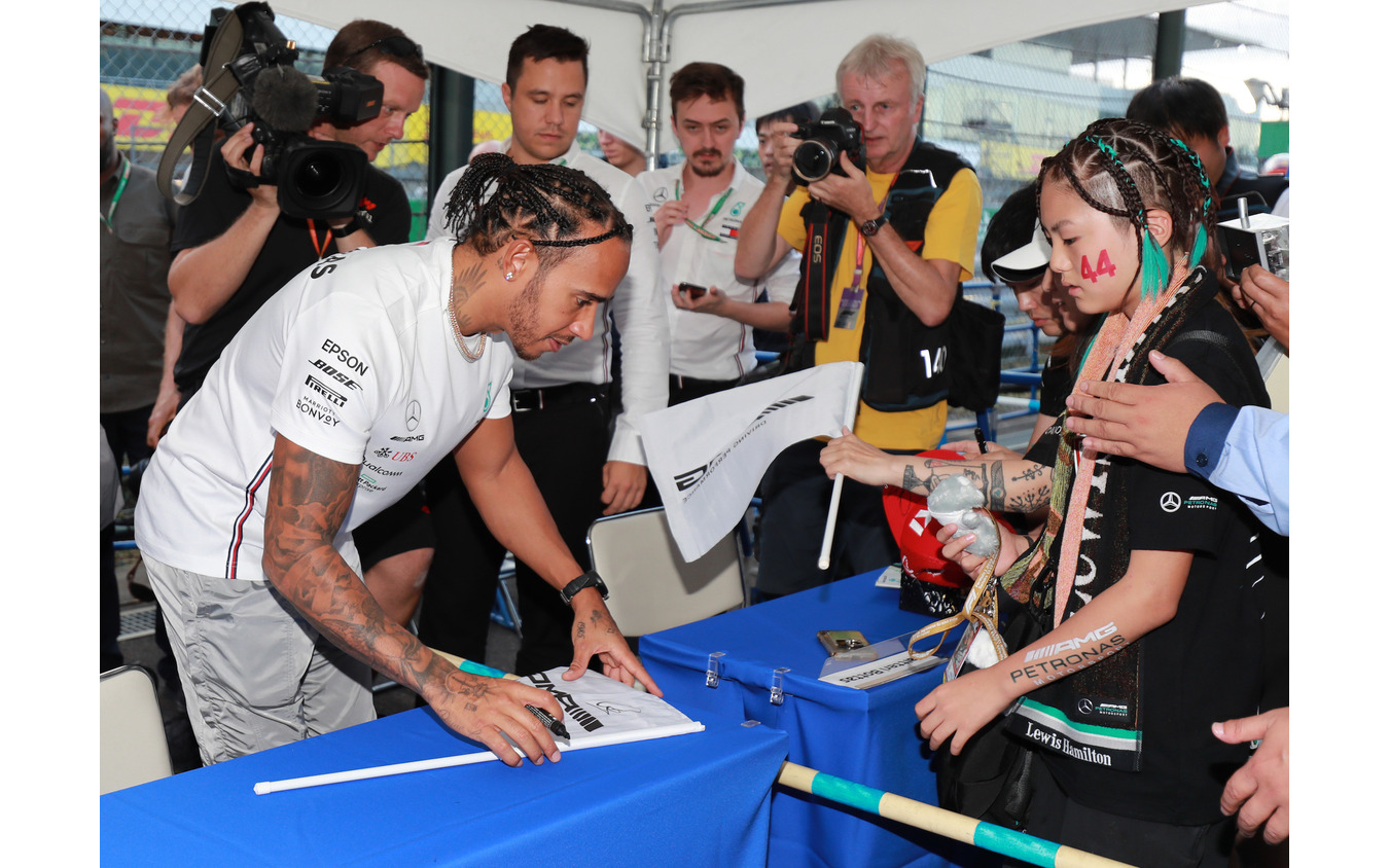 2019年F1日本GP、木曜実施イベントの模様。