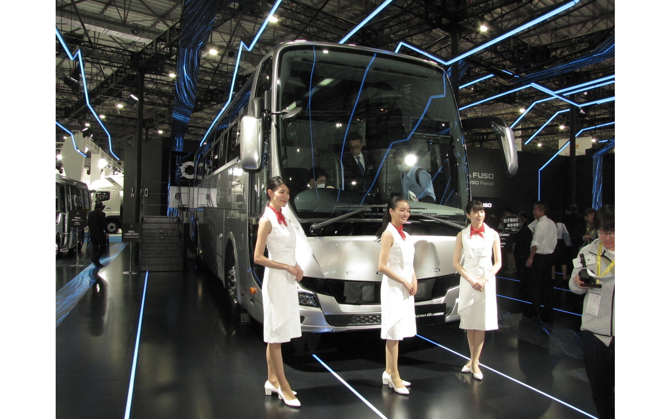 大型観光バス、エアロクィーン2019年モデル（東京モーターショー2019）