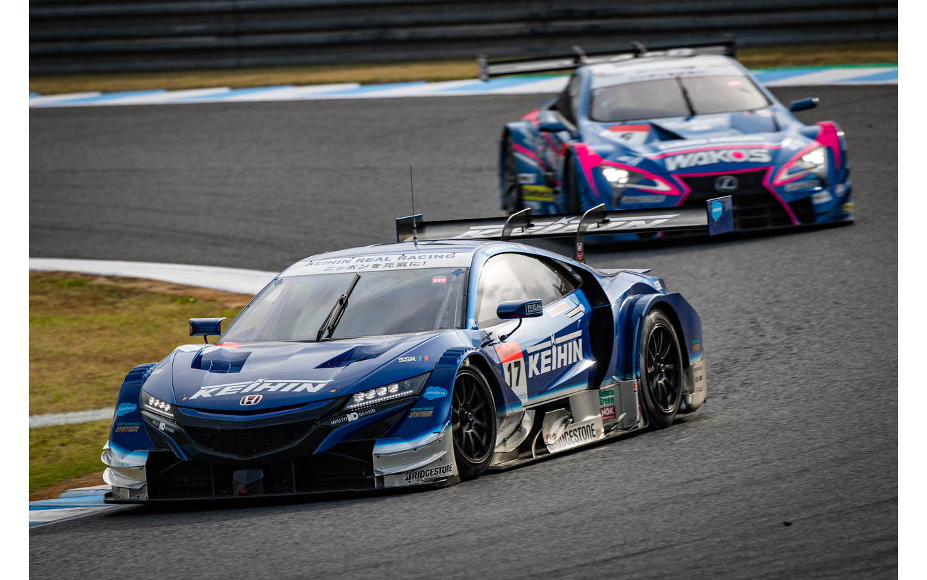 最終戦5位の#17 NSX。