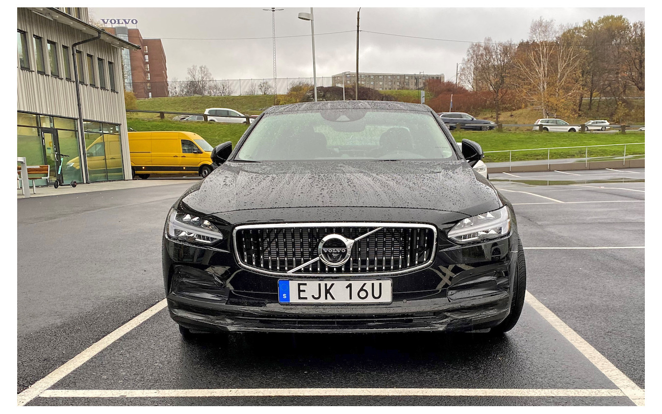 ボルボ S90 改良新型プロトタイプ(スクープ写真)