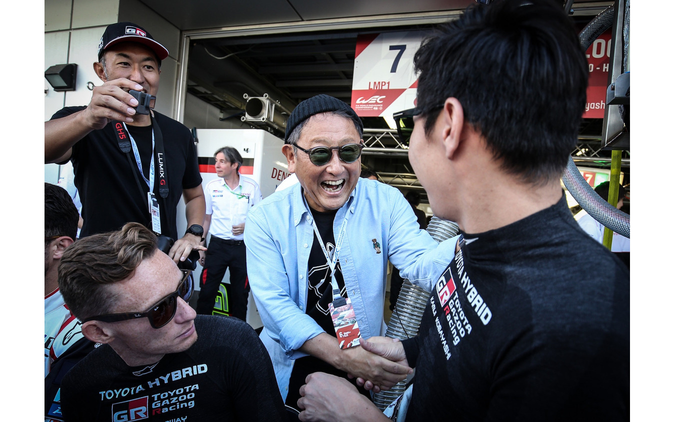 豊田章男トヨタ社長(写真は19年10月のWEC富士戦)
