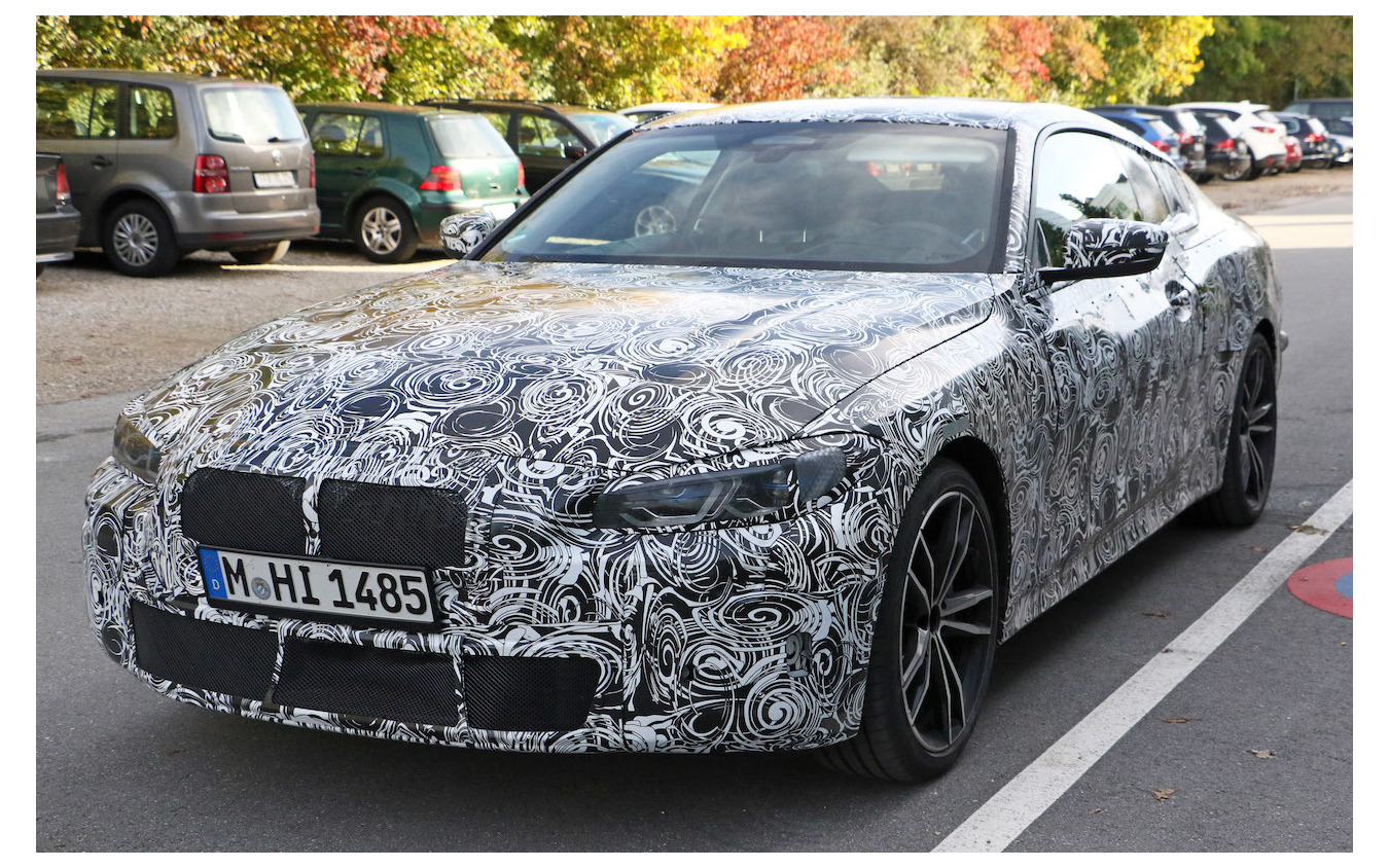 BMW 4シリーズクーペ 次期型プロトタイプ(スクープ写真)