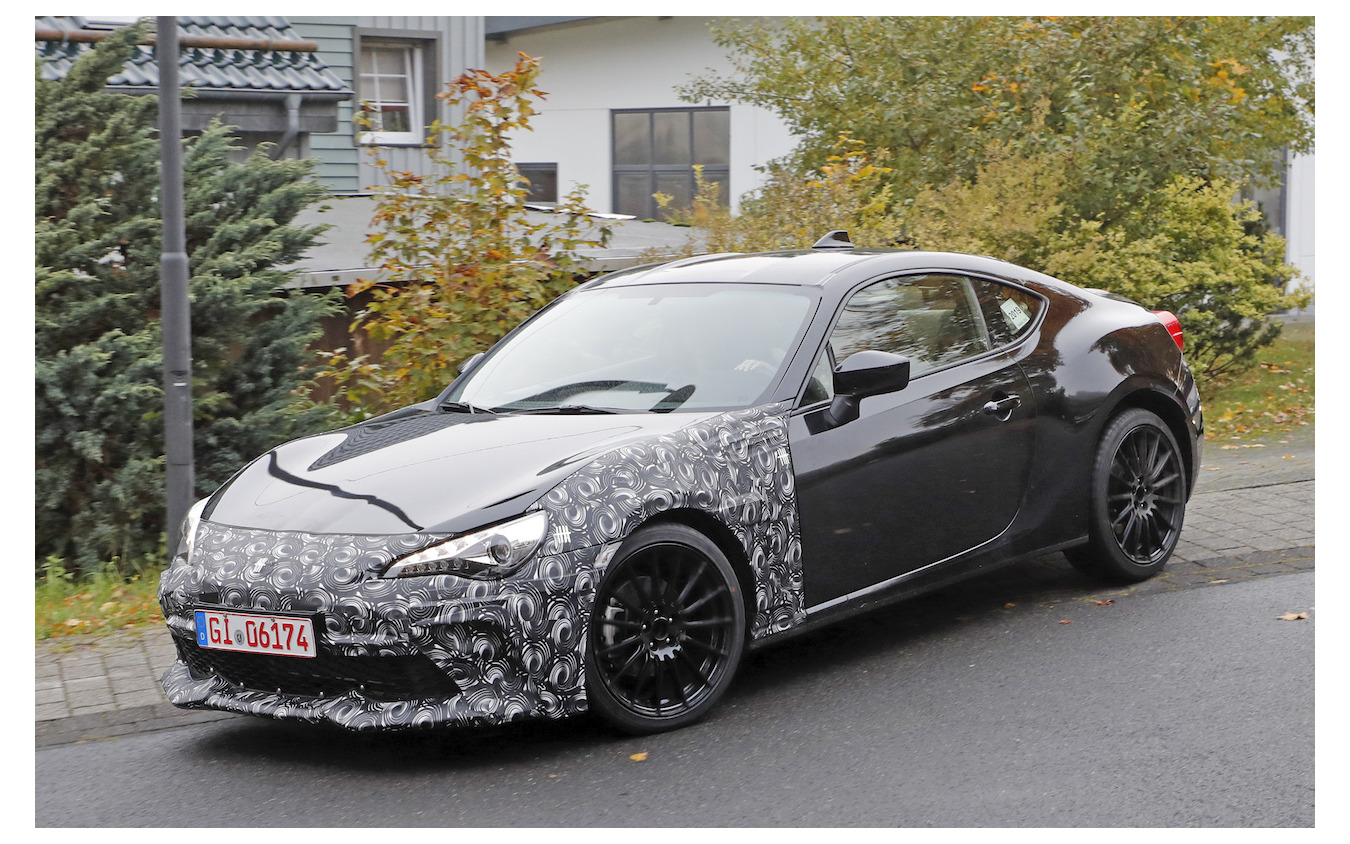 スバル BRZ 開発車両 スクープ写真
