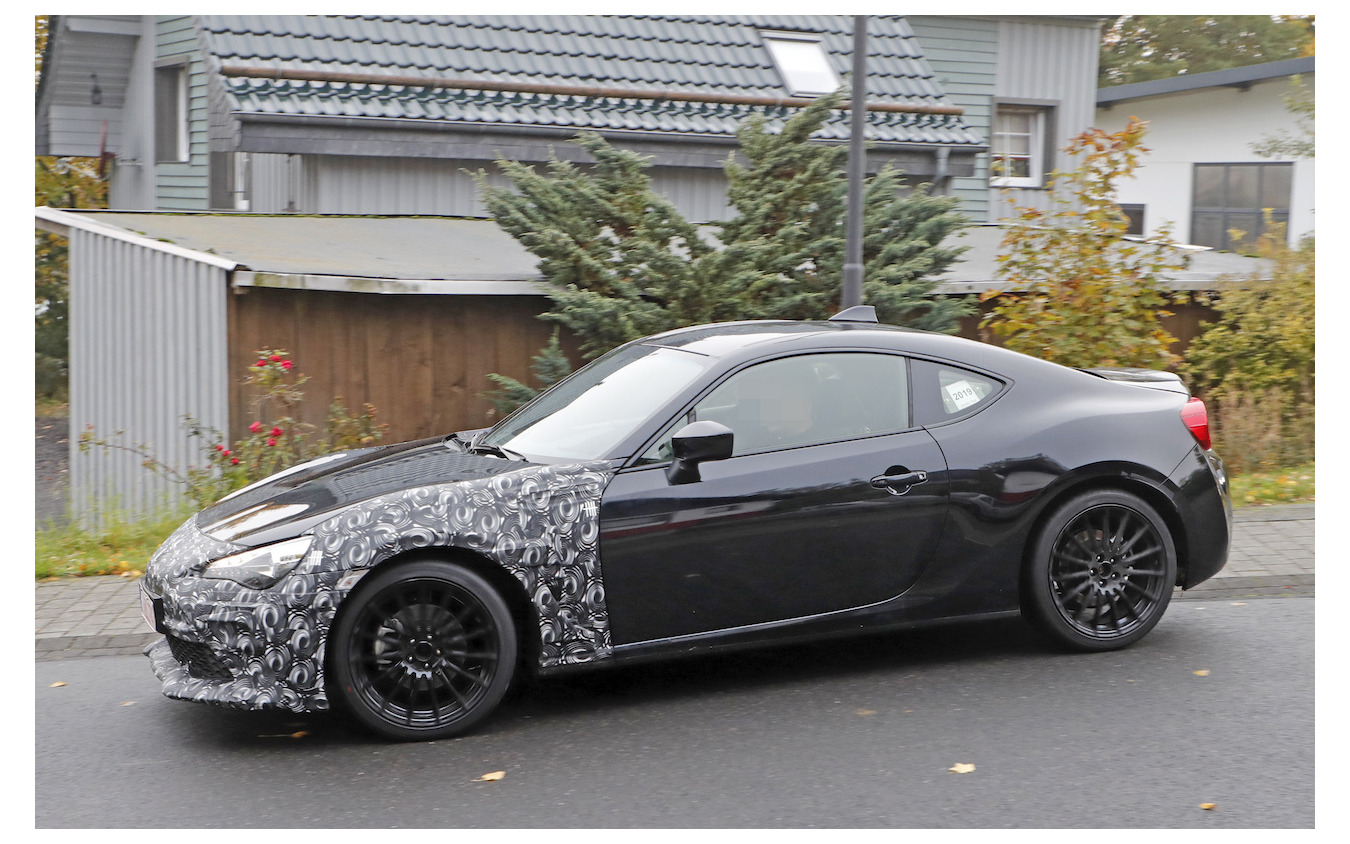 スバル BRZ 開発車両 スクープ写真