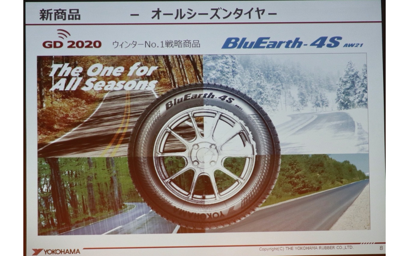 横浜ゴム新製品発表会