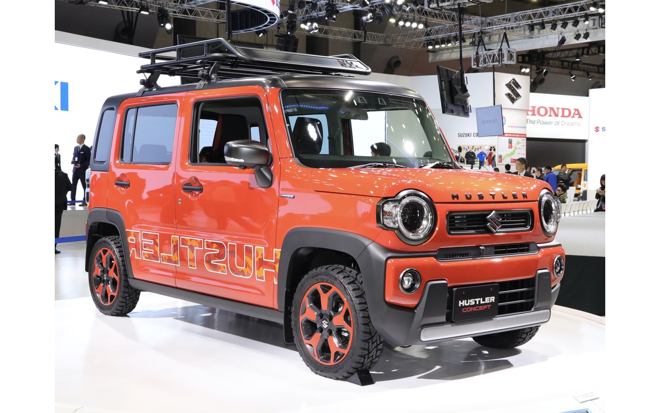 ティザーサイトが開設されたスズキ・ハスラー新型(東京モーターショー2019)