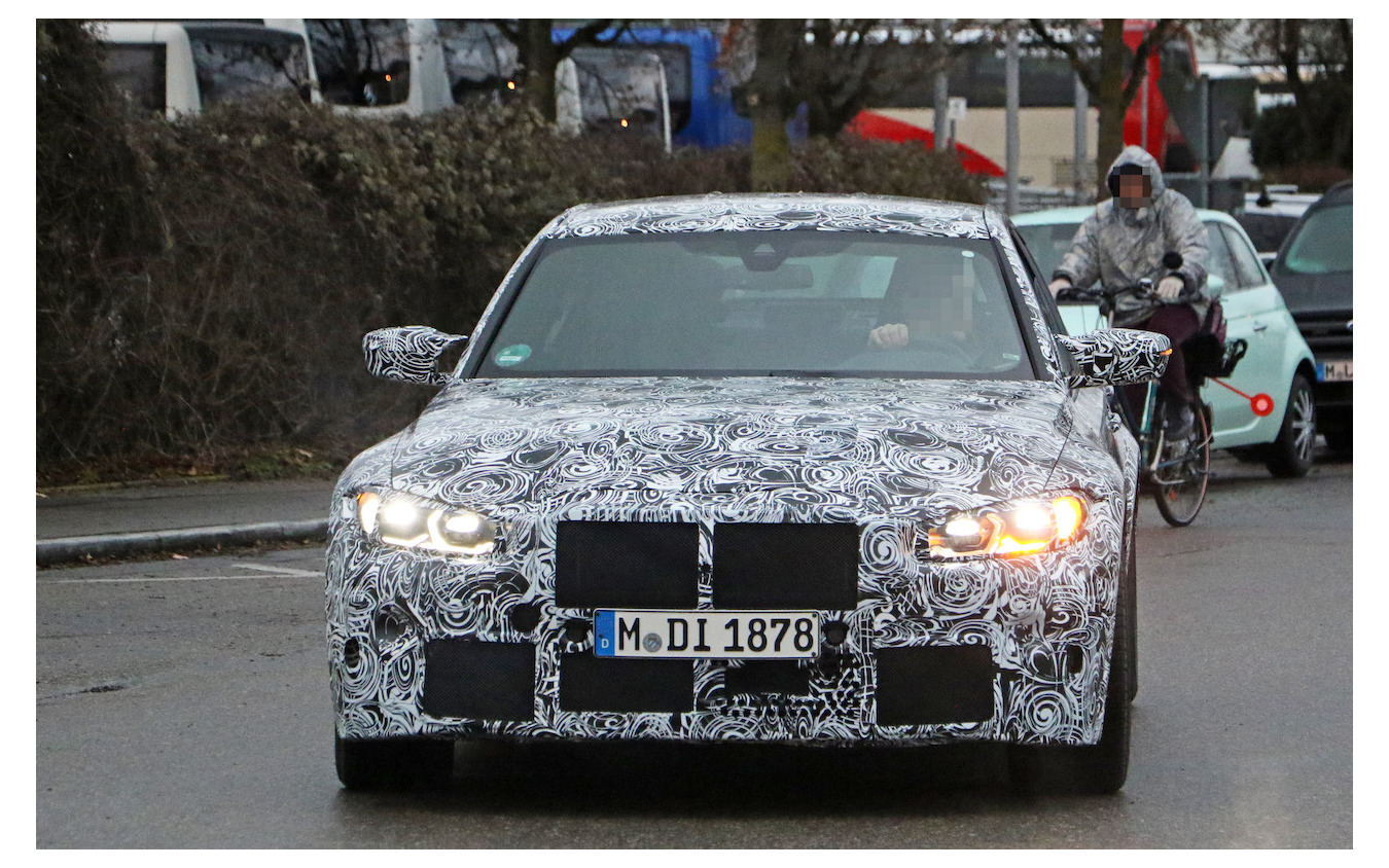 BMW M3 新型プロトタイプ(スクープ写真)