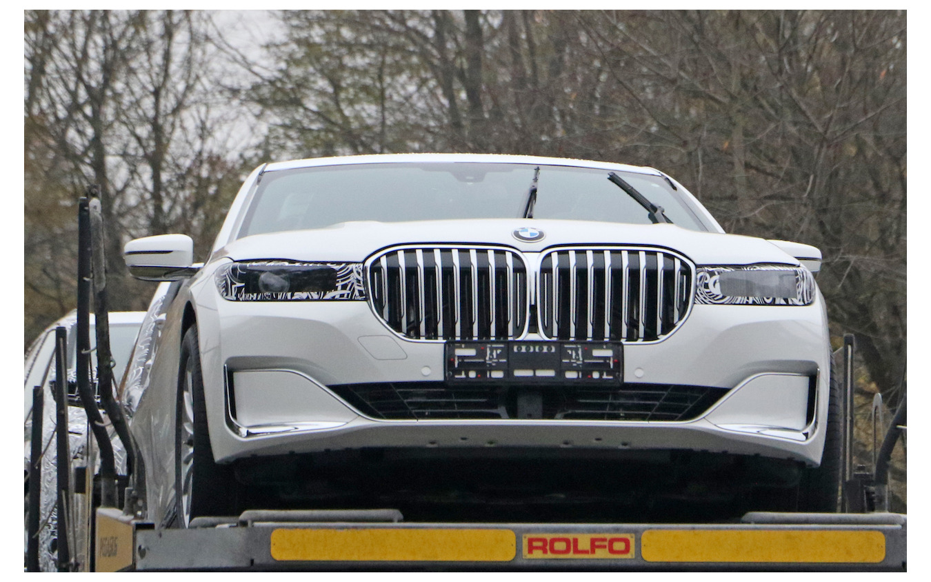 BMW 7シリーズ 新型開発車両(スクープ写真)
