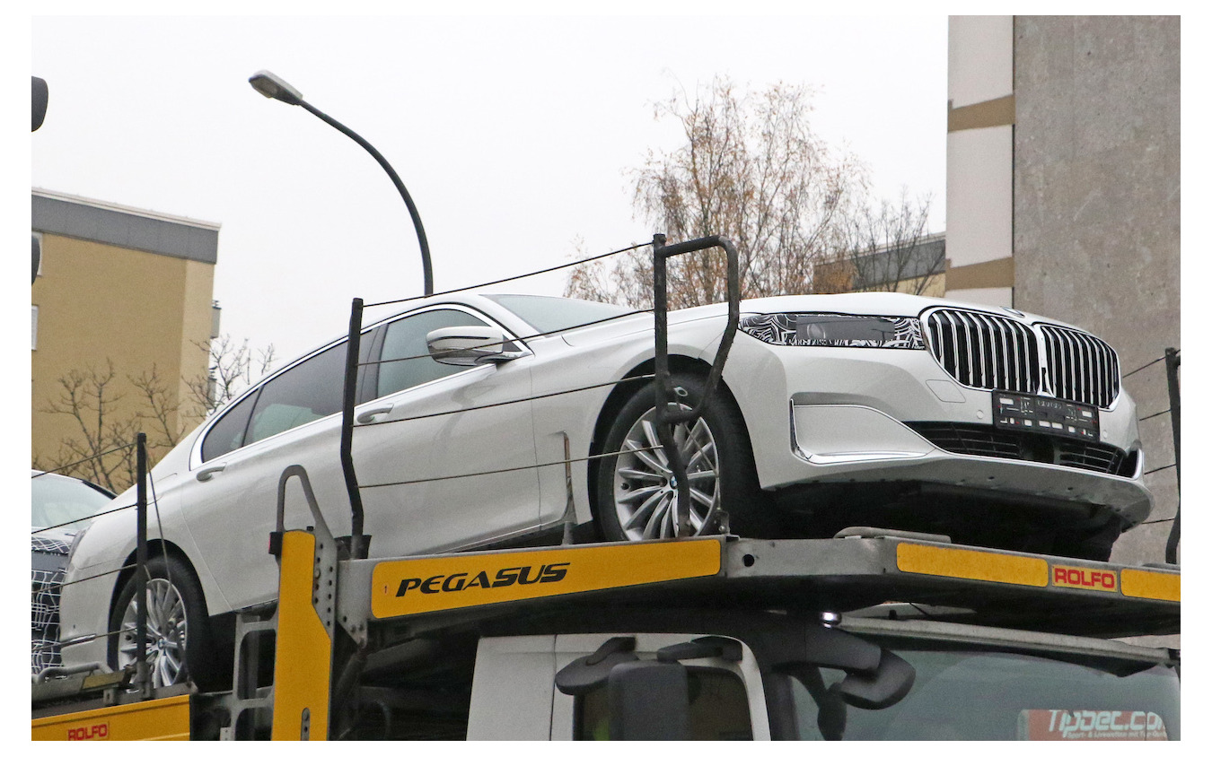 BMW 7シリーズ 新型開発車両(スクープ写真)