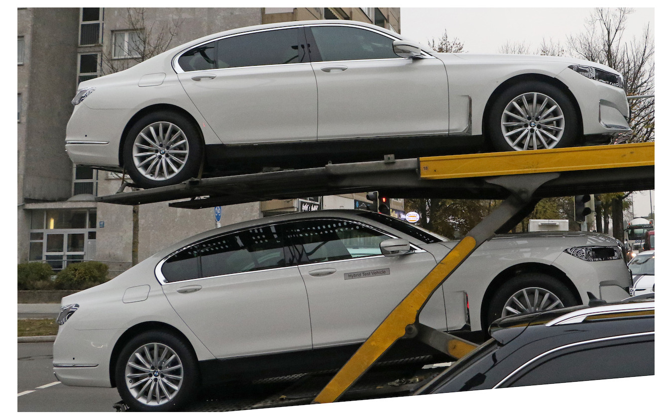 BMW 7シリーズ 新型開発車両(スクープ写真)