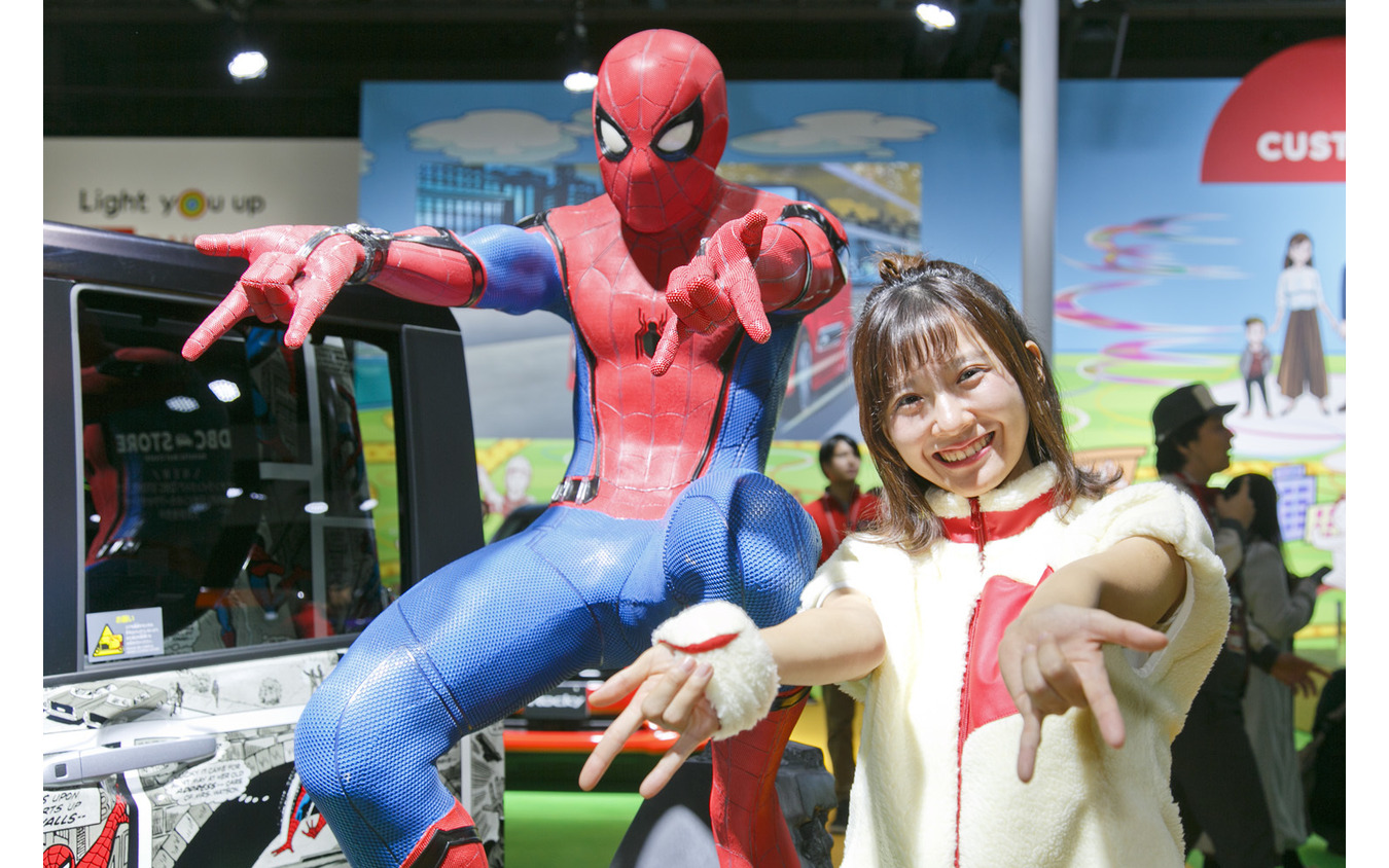 ダイハツ・タントカスタムMARVELスパイダーマンver.（東京オートサロン2020）