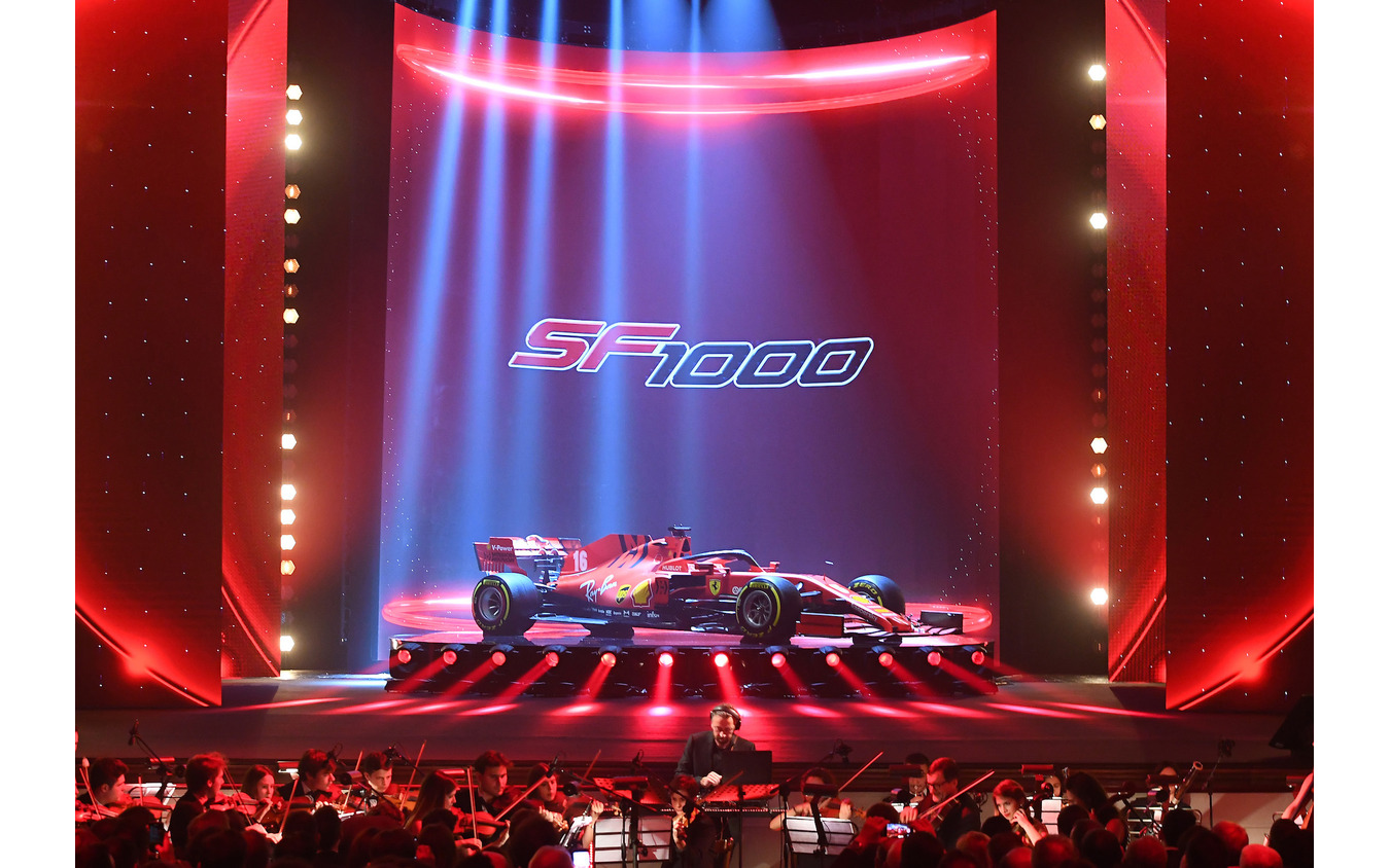 フェラーリの2020年型F1マシン「SF1000」が公開された。