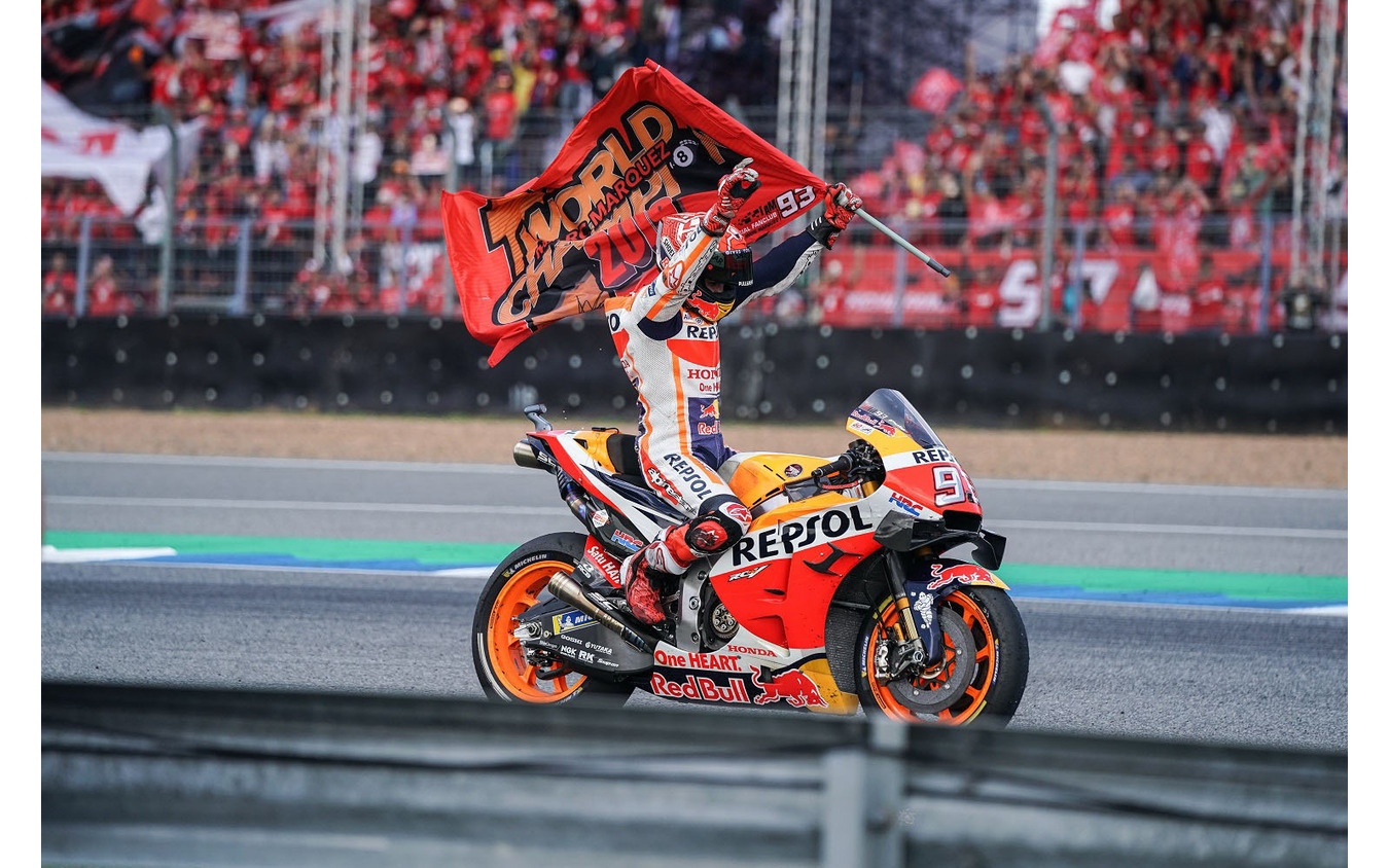 マルク・マルケス選手、MotoGPで4年連続6回目のチャンピオンを獲得(2019年10月)