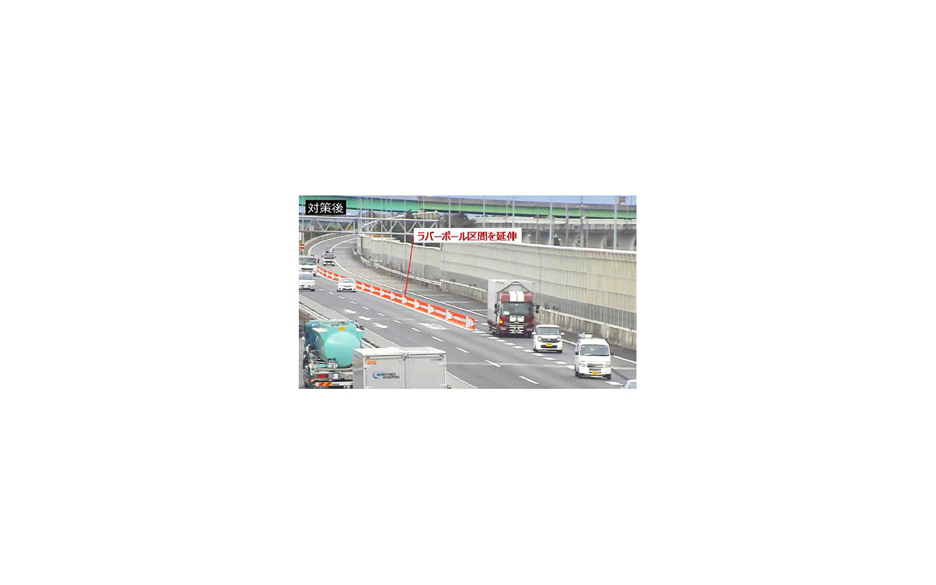 対策後:一宮JCTの交通状況